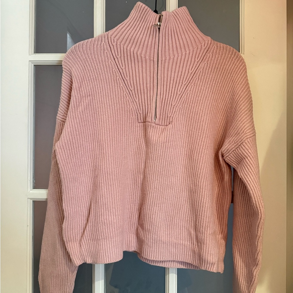 Primark Light Pink Cowl Neck Sweater